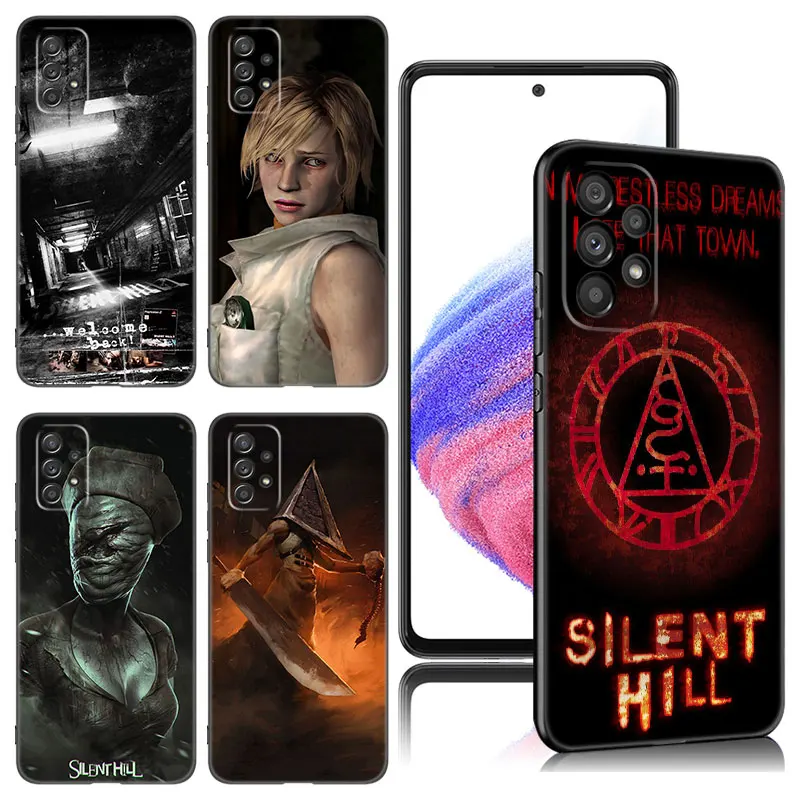 Horror Game Silent Hill Case For Samsung A13 A22 A24 A32 A14 A23 A25 A34 A52S A53 A54 A73 5G A11 A12 A31 A33 A50 A51 A70 A71 A72