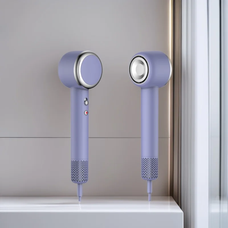 Leafless High Speed Hair Dryer, 110000RPM, Negative Ion Hair Care, Smart Temp Control, Quiet Fast Drying