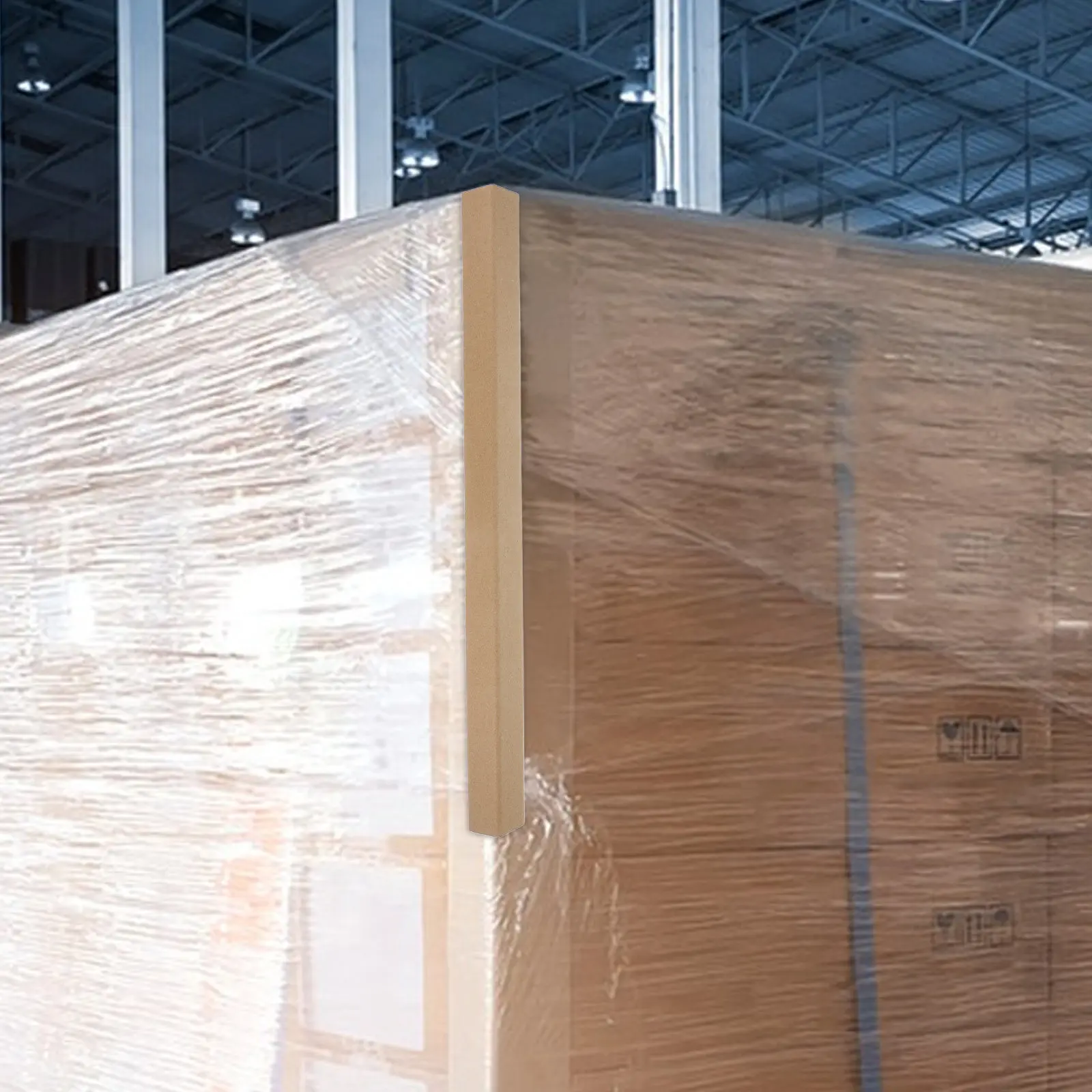 

24Pcs Heavy Duty Corner Protectors L-Shaped Paper Edge Protectors for Cargo Safety Stackable Packaging Corner Guard for Transit