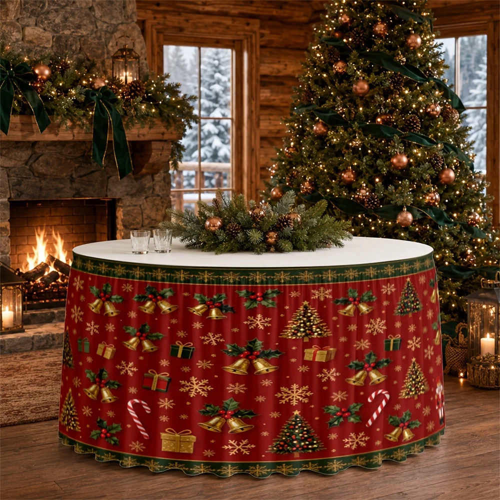 Festival decoration table cover suitable for a celebration event in the living room, dining room or kitchen