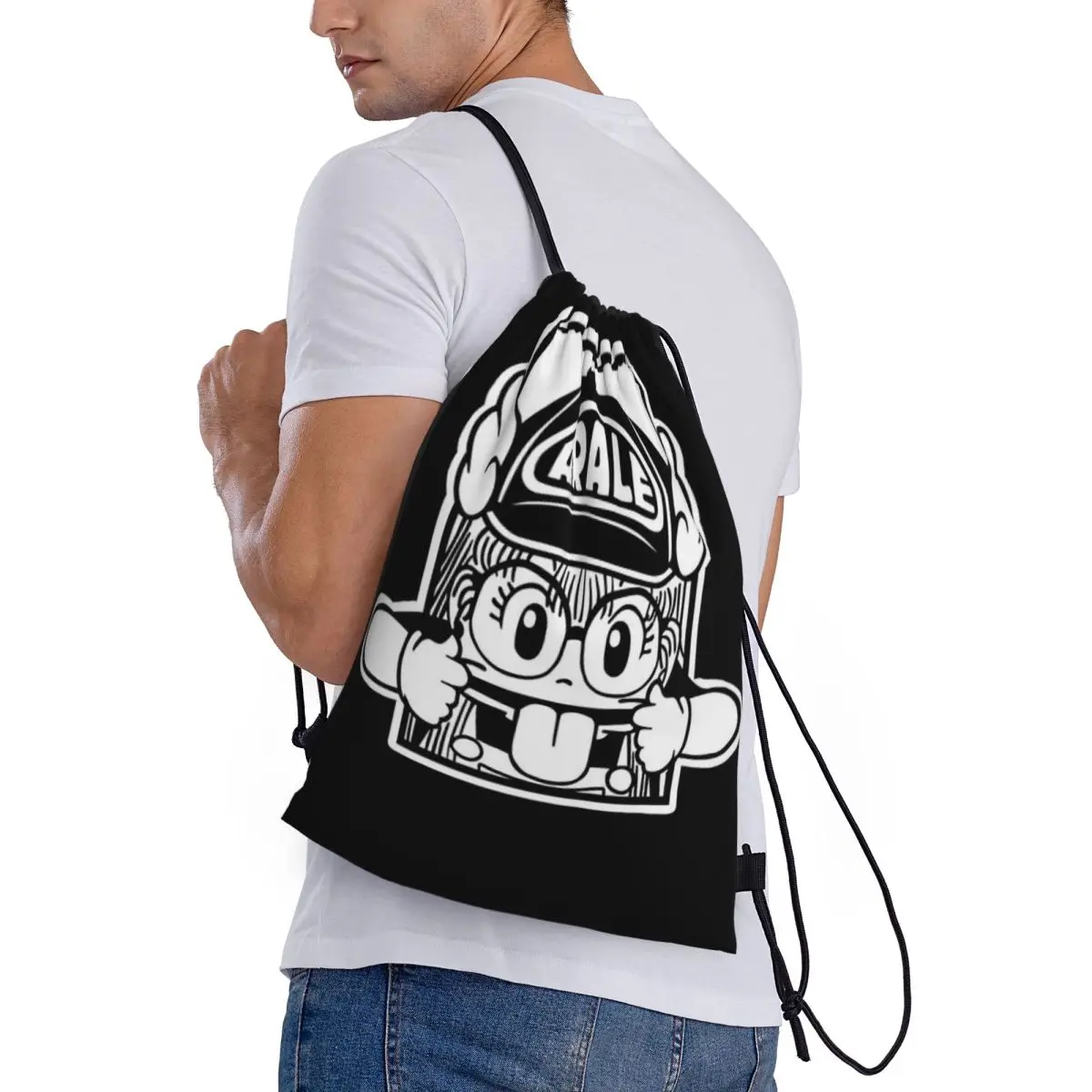 ARALE-Sac à dos à cordon de proximité pour adolescents GT, sac de rangement de voyage, fourre-tout de plage, sac à chaussures de sport scolaire, sac portable