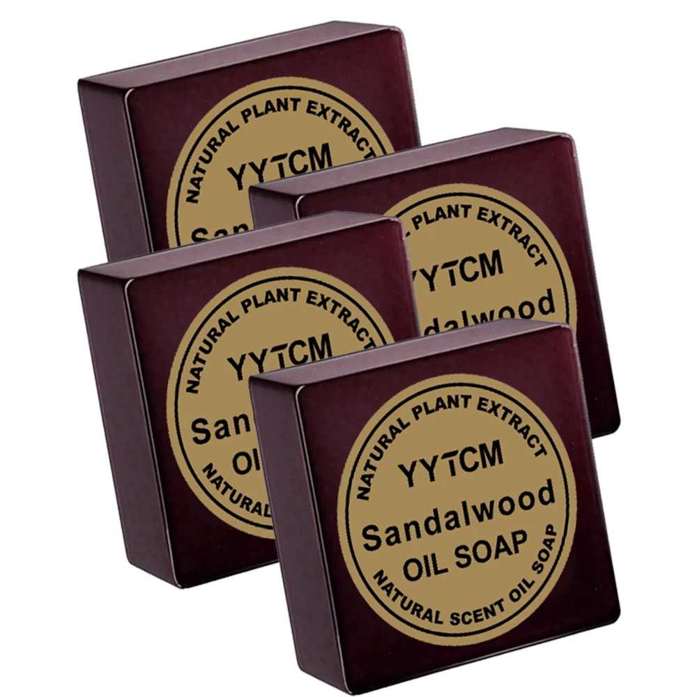 4pcs Sandalwood Soap