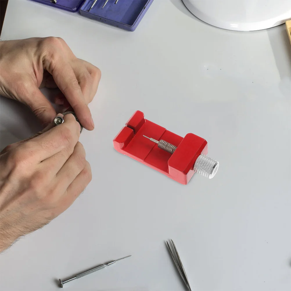 

2Sets Heavy Duty Watch Band Adjuster for Resizing Metal Bracelet and Straps Precision Watch Pin Remover Tool Repair Kit