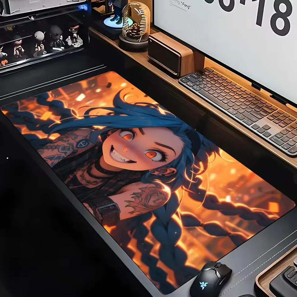 

League of Legends Characters Mouse Pad Mouse Pads For Desk, Gaming Mouse Pad, with Stitched Edges and Non-Slip Rubber Base