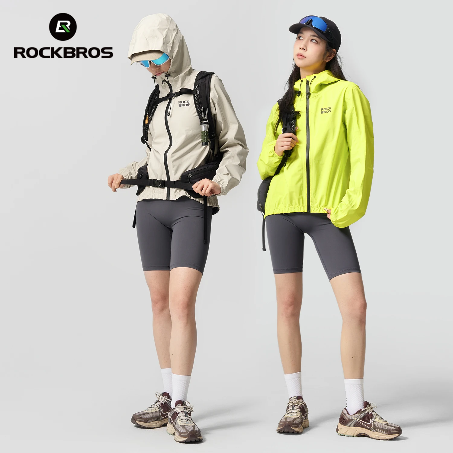 ROCKBROS Waterproof Windproof  - Mountain Biking Rain Jacket ulasan dan harga