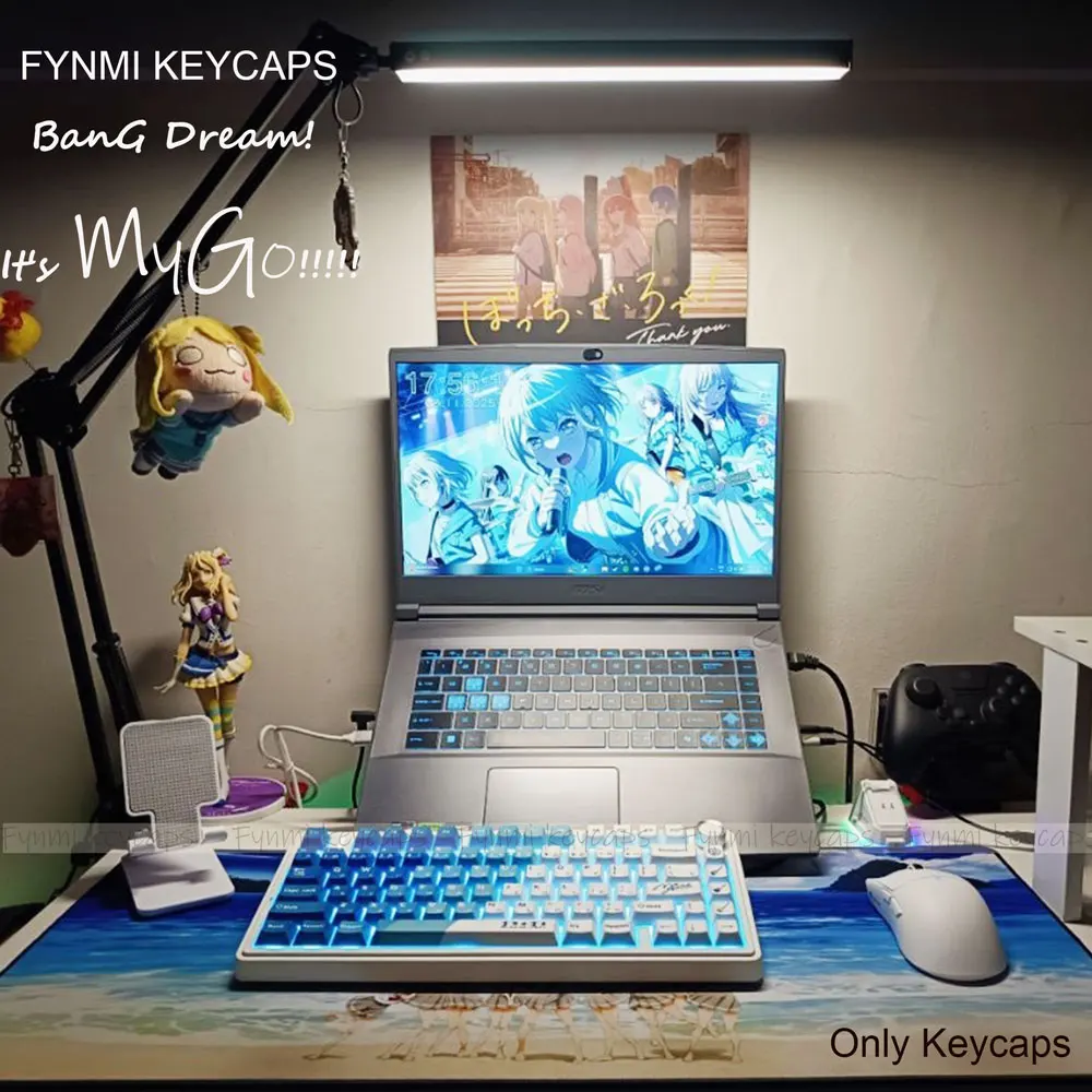 

Новые колпачки для клавиш MYGO ISO ANSI с макетом Cherry PBT, 136-клавишные колпачки для клавиш с сублимационной краской, 5 лицевых колпачков