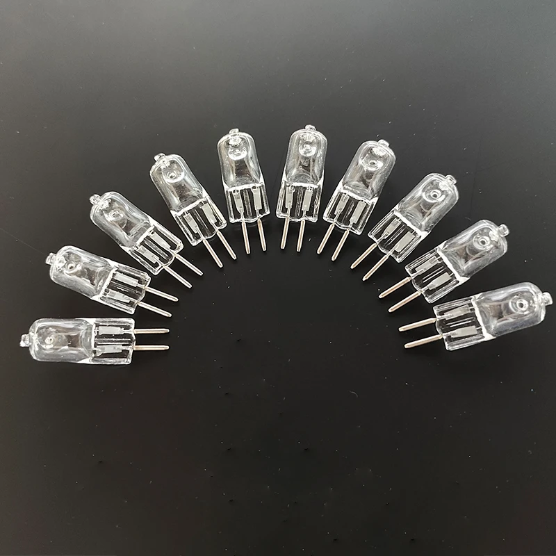 2pcs 5pcs 10pcs 220V G5.3 20W 35W 50W 70W 75W Base Halogen JC Type Bulbs Light Lamp Bulb Yellow Light Work Lamp Clear Bulbs