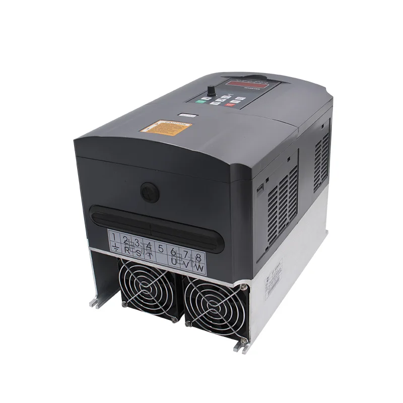 อินเวอร์เตอร์ HY 11KW 380v ตัวแปลงความถี่ 3 เฟส สำหรับควบคุมความเร็วรอบมอเตอร์แกนหมุน CNC แบบ VFD สำหรับเครื่อง CNC