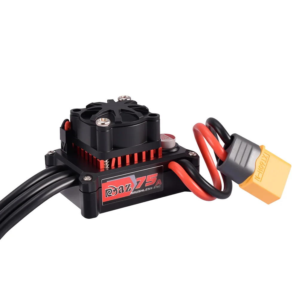 

2026 NEW 9IMOD 75A Brushless ESC 2-3S 6V/2A For 540/3650/3660/3674 Motor For 1/8 1/10 RC Car