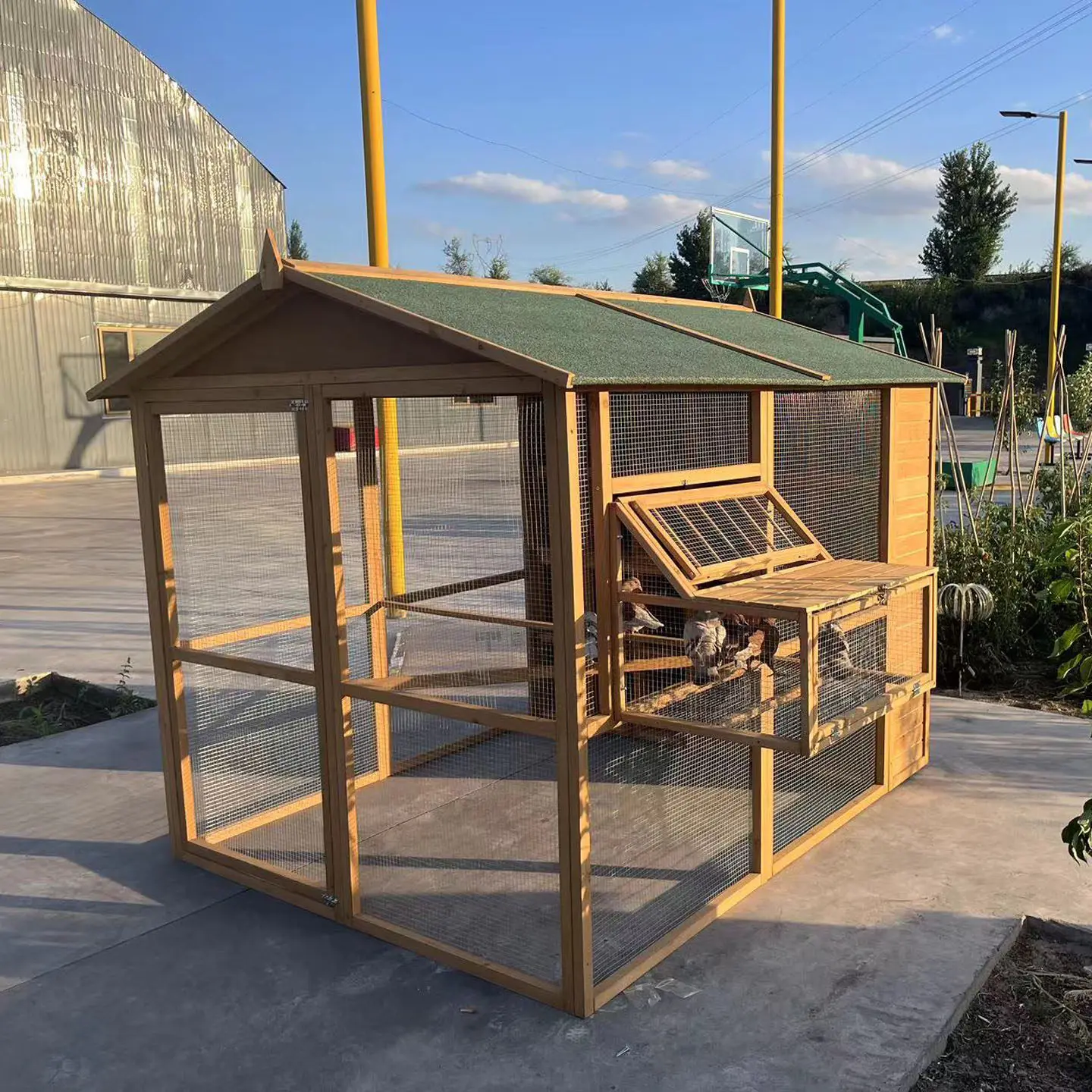 Pigeon cage Special cage for raising Pigeon nest house Large pigeon shed Household outdoor carrier cage Re