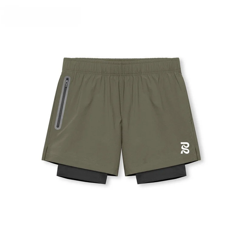 

Мужские шорты из ледяного шелка для спорта и активного отдыха, быстросохнущие, укороченные, повседневные, в этническом стиле