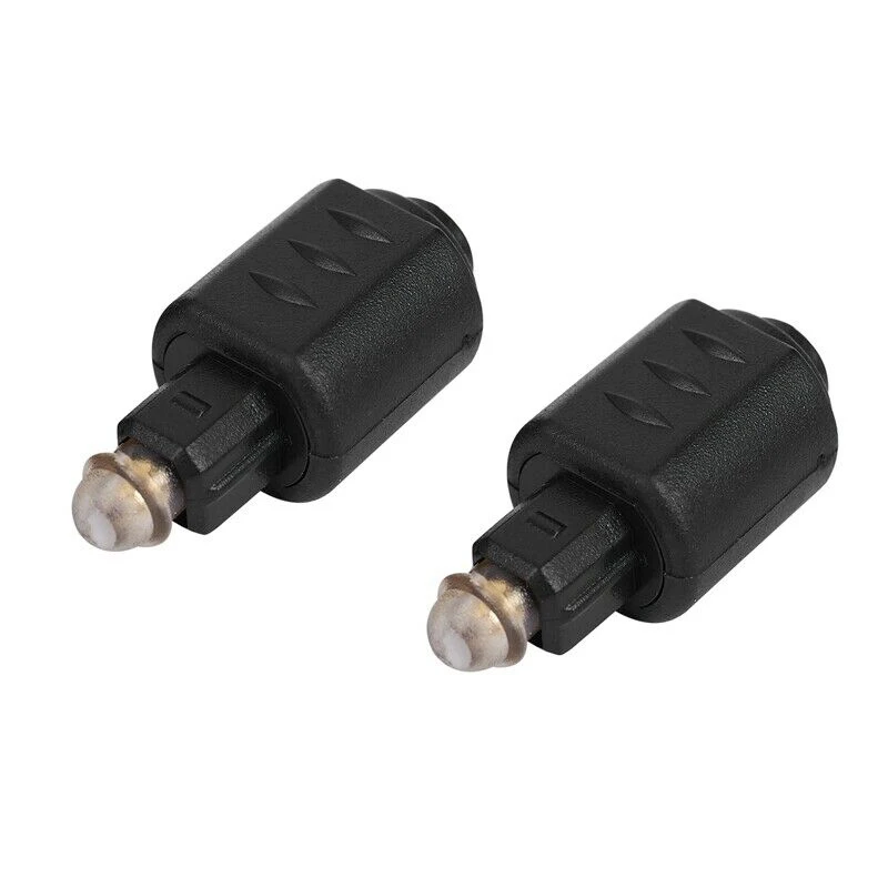 New Optical Audio Adapter 3.5mm Female Jack Plug to Digital Toslink Male