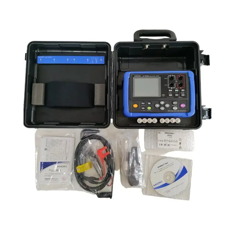 Hioki BT3554-52 PRO KIT  Battery Tester  Package with L2020 Pin Type Lead, Magnetic Strap and Wireless Adapter