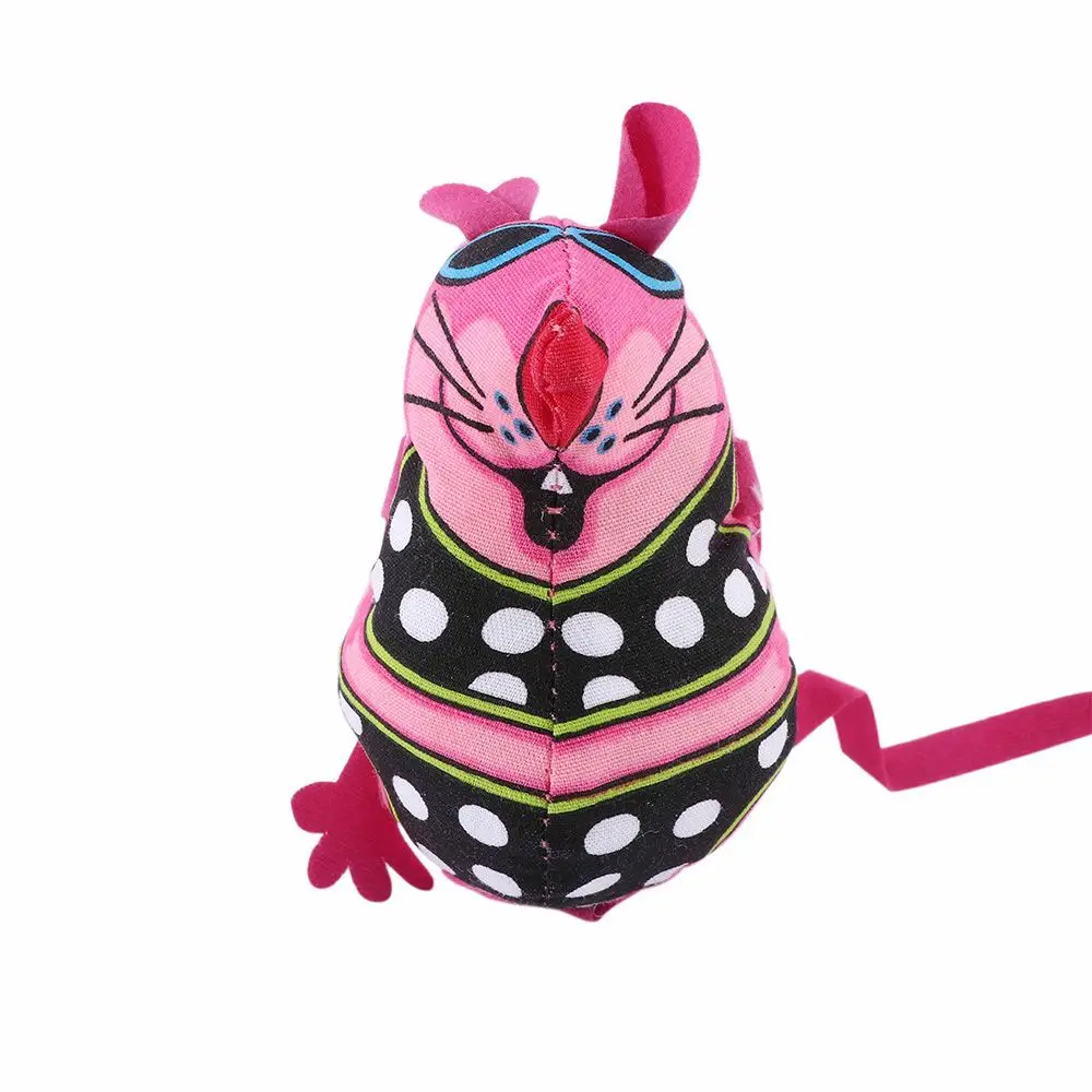 جميل فريد مضحك الصوت Squeaker مع القط النعناع الملونة القط الفأر اللعب النعناع البري مضغ العض لعب الحيوانات الأليفة اللعب