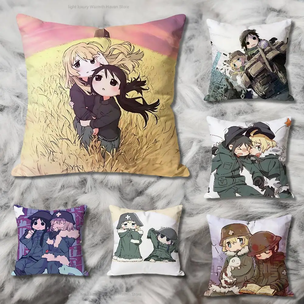 

Girls L-Last T-Tour Pillow Cases for Bedroom Living Room Sofa Home Decor Polyester Cushion Cover with Zipper
