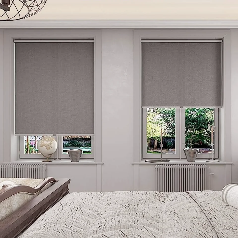 2025 الستائر الدوارة الربيعية اللاسلكية التلقائي الارتداد المقاومة الربيع الستار القوات الضعيفة سحب الستارة لأعلى ولأسفل