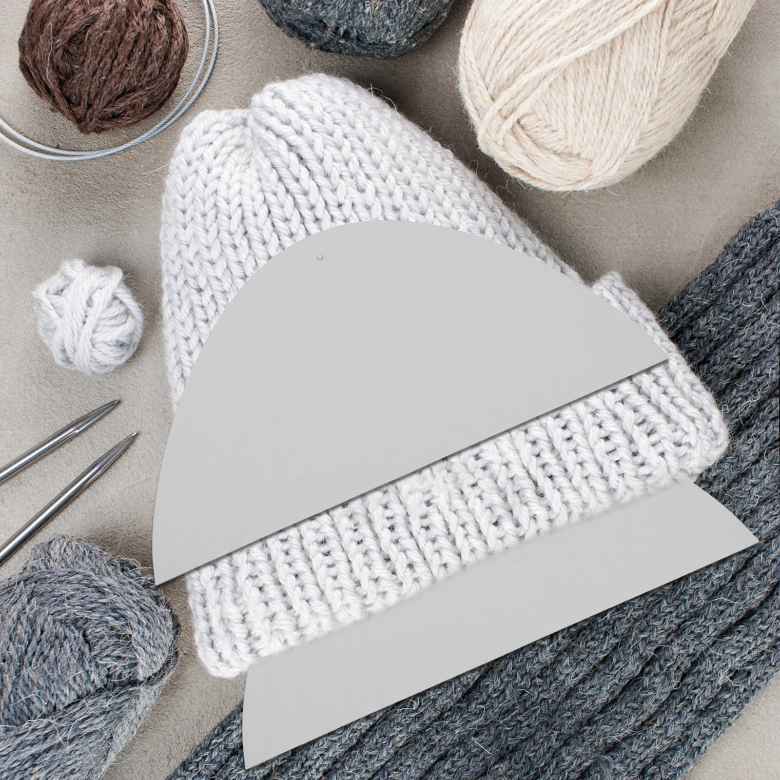 

100pcs Hat Shaper Inserts For Knitted Hats Flat Cardboard Liner Support Cap Filler To Prevent Deformation Keep Shape Universal