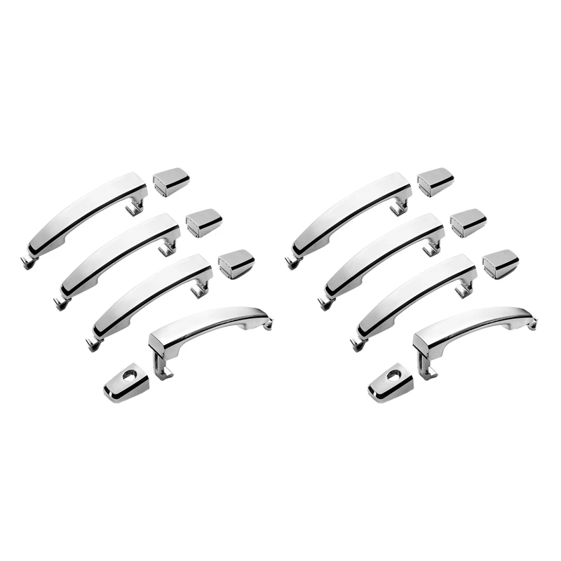 

8Pcs Chrome ABS Door Outer Handle Covers For Chevrolet Captiva Sport/Aveo/Saturn Vue 96468254 96468266 96468266