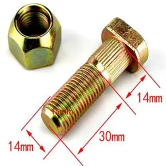 

Применимо к аксессуарам. Запасные части для вилочного погрузчика. Болт ступицы заднего моста колеса. Гели 3т 23654-32041