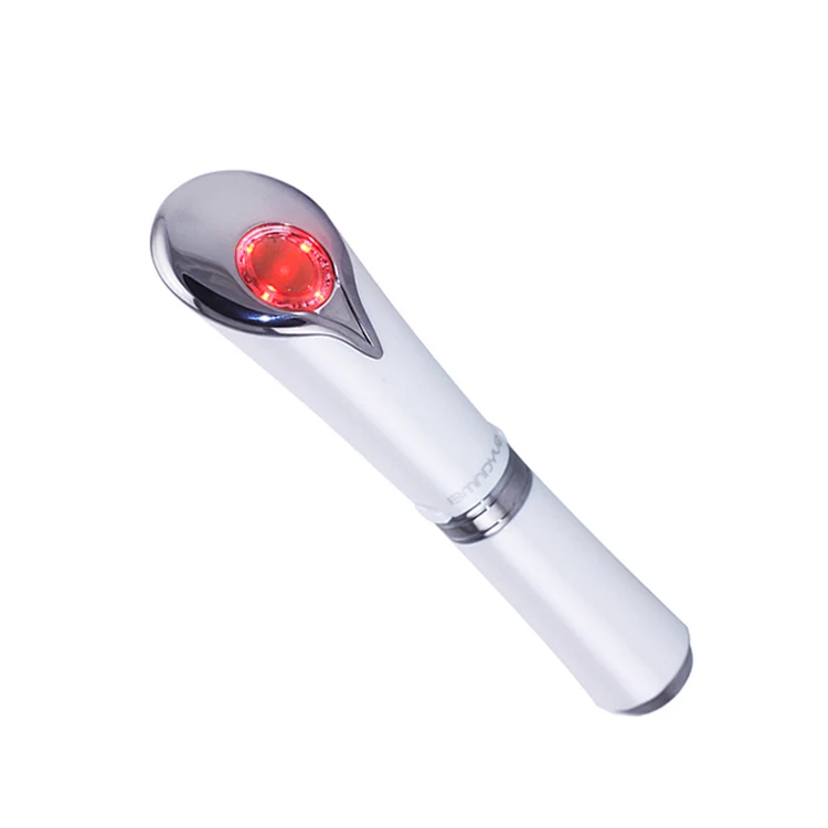 Draagbare Huidverzorging Wand Warme Massage Rimpel Verwijderen Anti Leeftijd Blauw Rood Led Lichttherapie Apparaat Jade Eye Wand