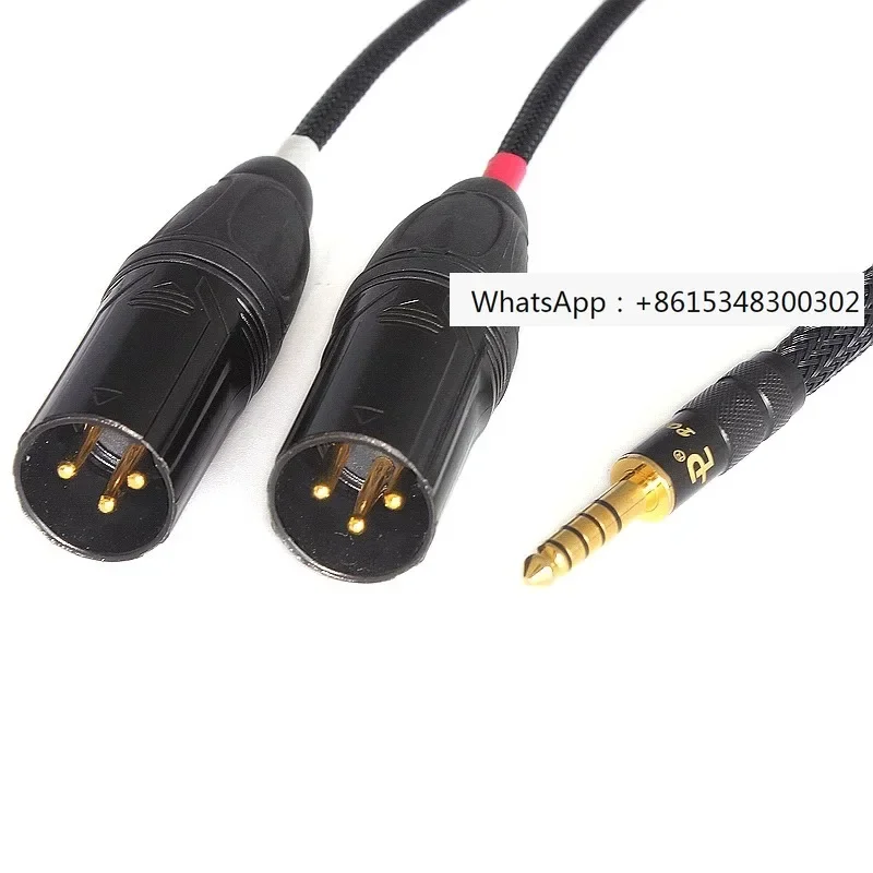 

4.4mm to Dual XLR Balanced Cable, Japan Kanami One Split Two TRS Audio Cable