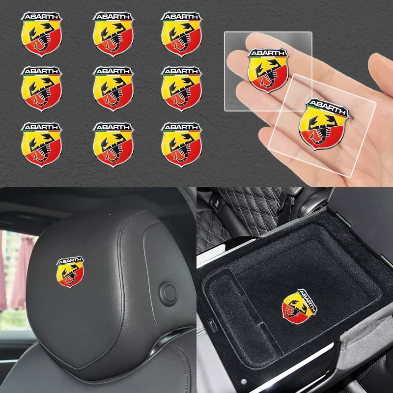 Car Decoration Sticker Window Wiper Rearview Mirror Sticker For Abarth Freemont Strada 500x Grande Punto Ducato Stilo Palio