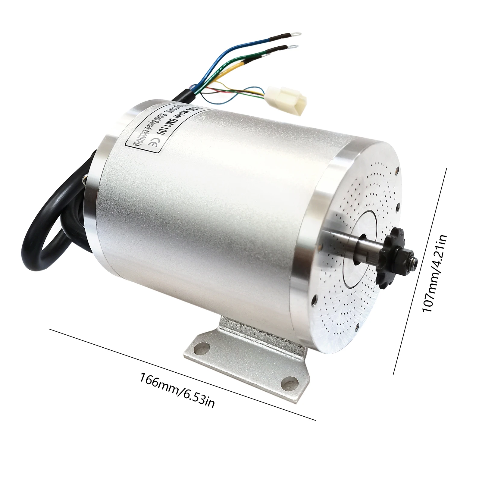 72v 3000w bürstenloser Hochgeschwindigkeits-Motor kit mit Steuerung