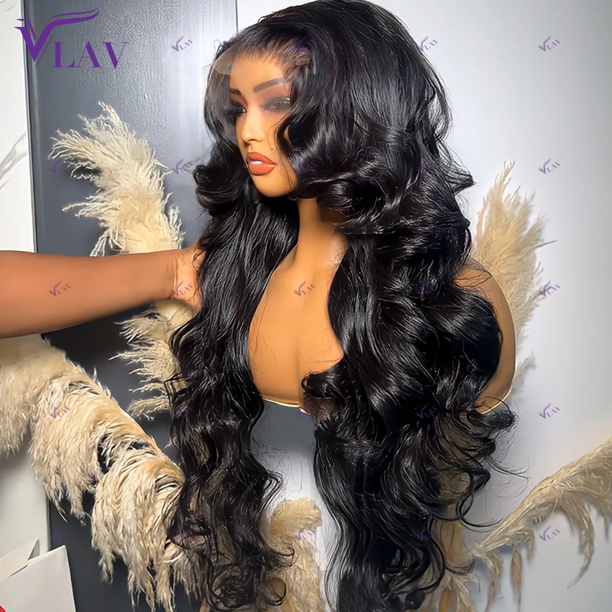 10-36Inch Glueless Wigs Human Hair 360/13×6/13×4 HD Transparent Lace Frontal Wig Preplucked For Women Body Wave Wear And Go VLAV