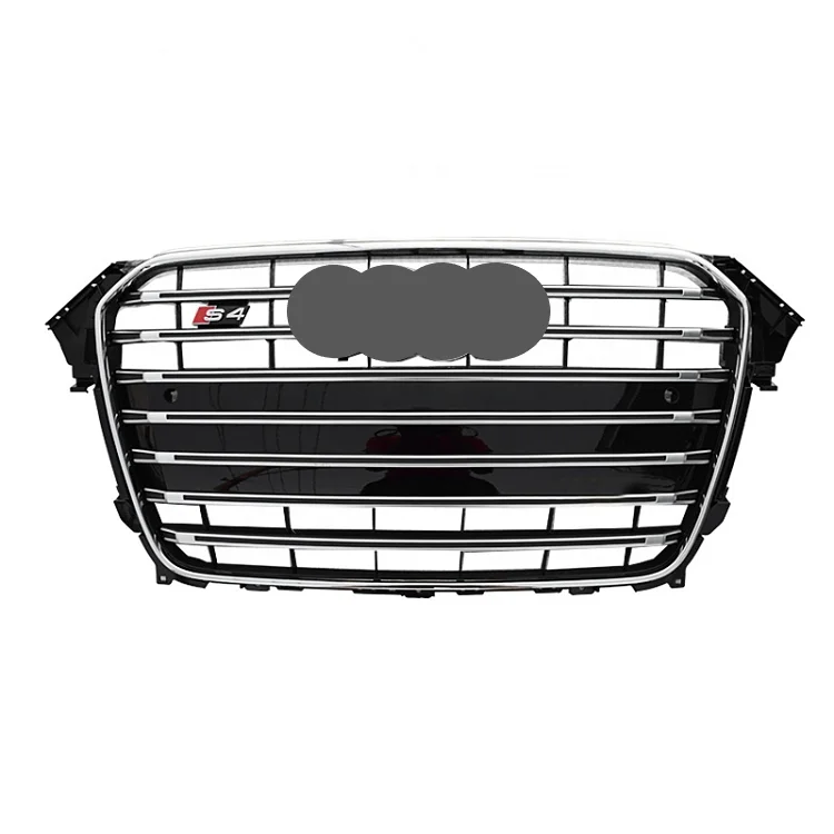 Automotive Parts S4 Style Radiator Grill For Audi A4 B8.5 Facelift Audi S4 Front Bumper Grille 2013 2014 2015 2016