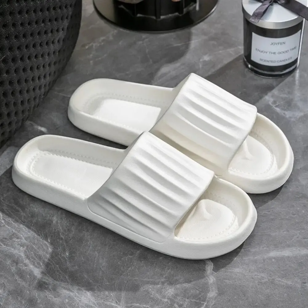 Slippers For Men And Women Comfortable Shit Feeling EVA Household Lightweight Bathroom Living Room Couple Home Sandals Slippers