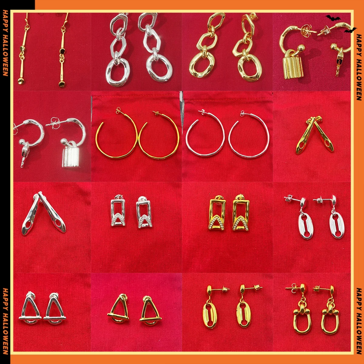 

2025 new Spanish jewelry women's party luxury accessories; exquisite accessories; high quality earrings gift