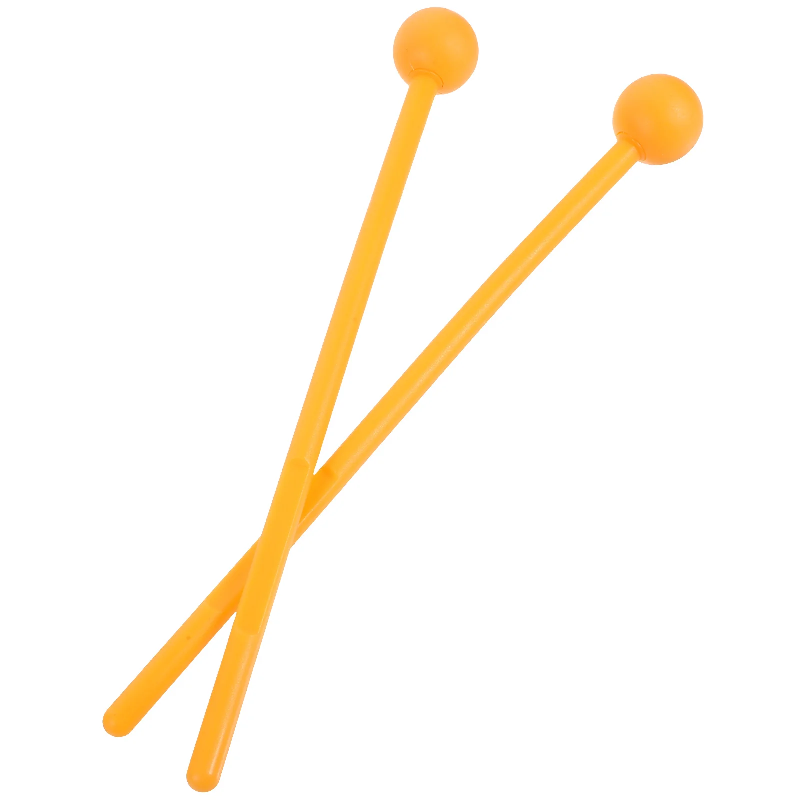 

2 Pcs Carillon Hammer Percussion Mallets Glockenspiel Plastic Stick Abs Kids Drum Child