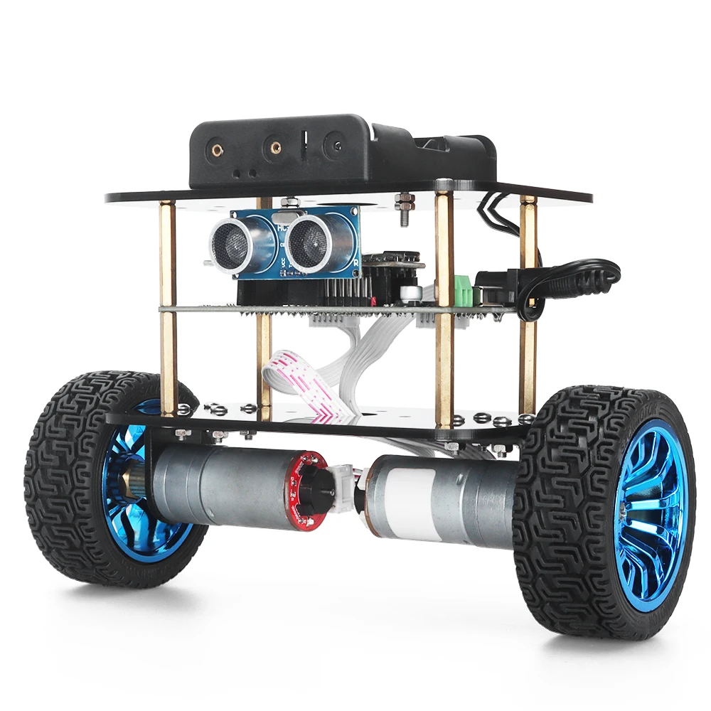 

2WD Self Balancing Smart Robot Car Kit For Arduino Programming DIY Automation Kits Pbot 3.0 Coding Robot Complete Learning Kits