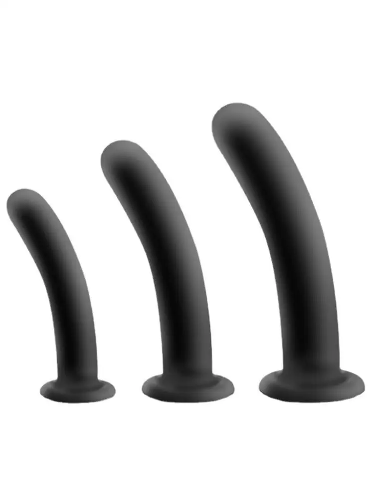 Bdsm Accessories Female Dildos Deals Silica Gel Butt Plug Silicone Anal Dildo Prostate Massager But Plug In Anal Toys For Adults