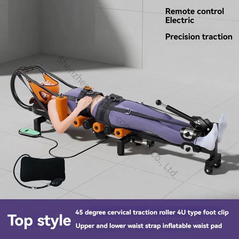 New Electric Neck Home Traction Device, Stretching Waist, Soothing Bed, Physical Suspension Neck Traction Device