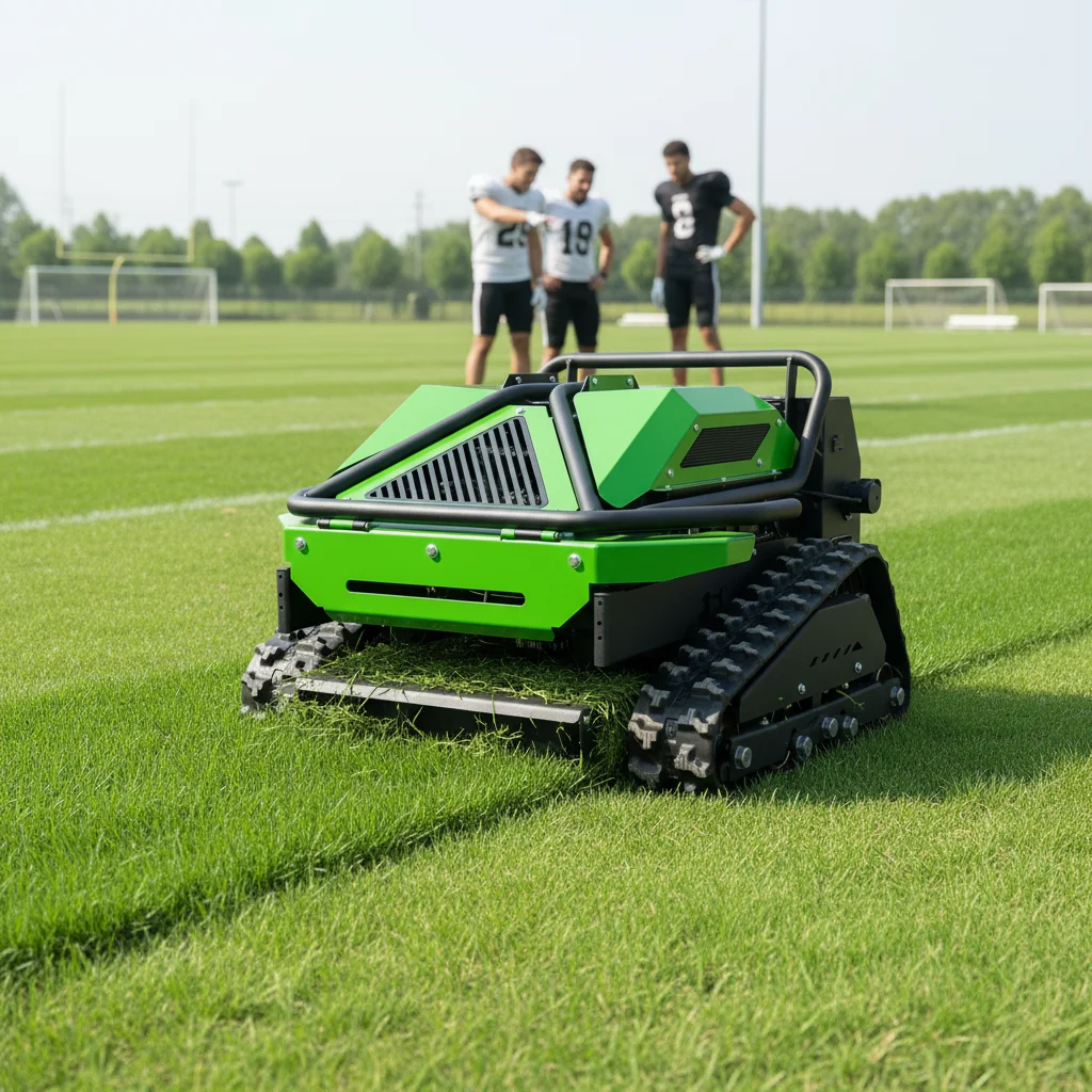 

Remote Control All Terrain Crawler Mower Tracked Lawn Grass Cutting Equipment for Farm Garden