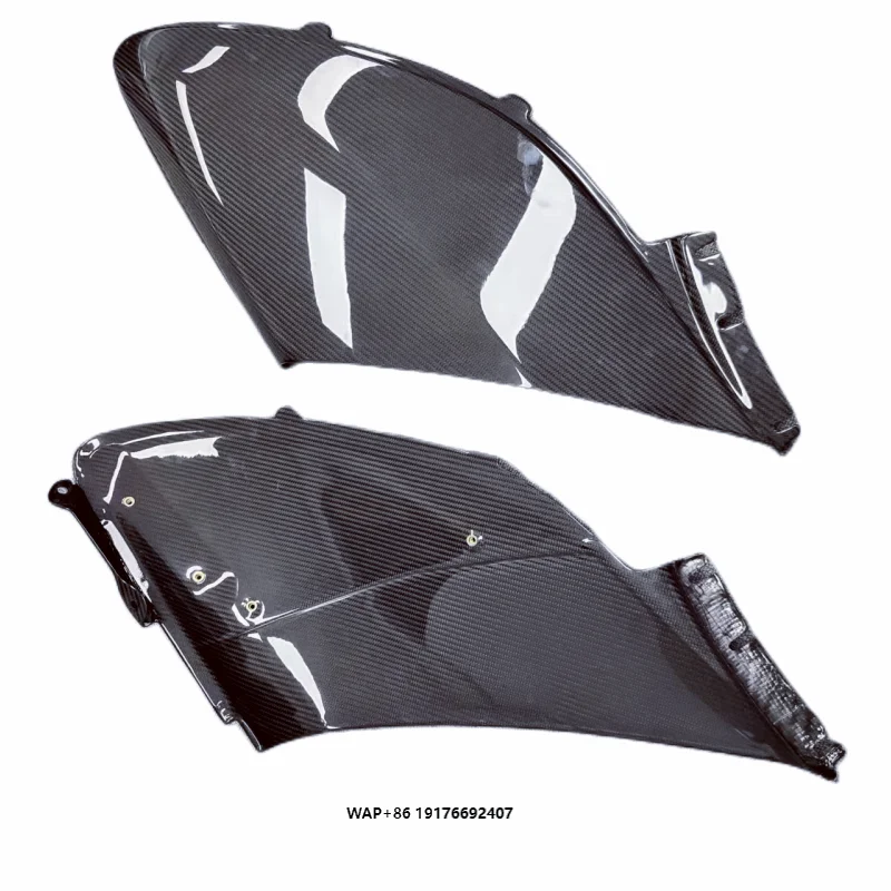 

For McLaren MP4-12C 650S Upgrade 675LT Style Dry Carbon Fiber Door Air Inlet Trim Body Kit Rear Bumper Side Skirt Fender