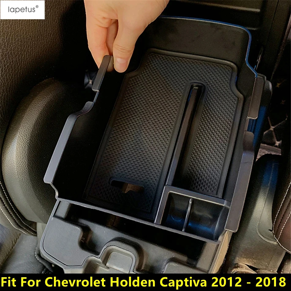 

Center Control Armrest Storage Box Container Organizer Holder Tray Accessories Interior For Chevrolet Holden Captiva 2012 - 2018