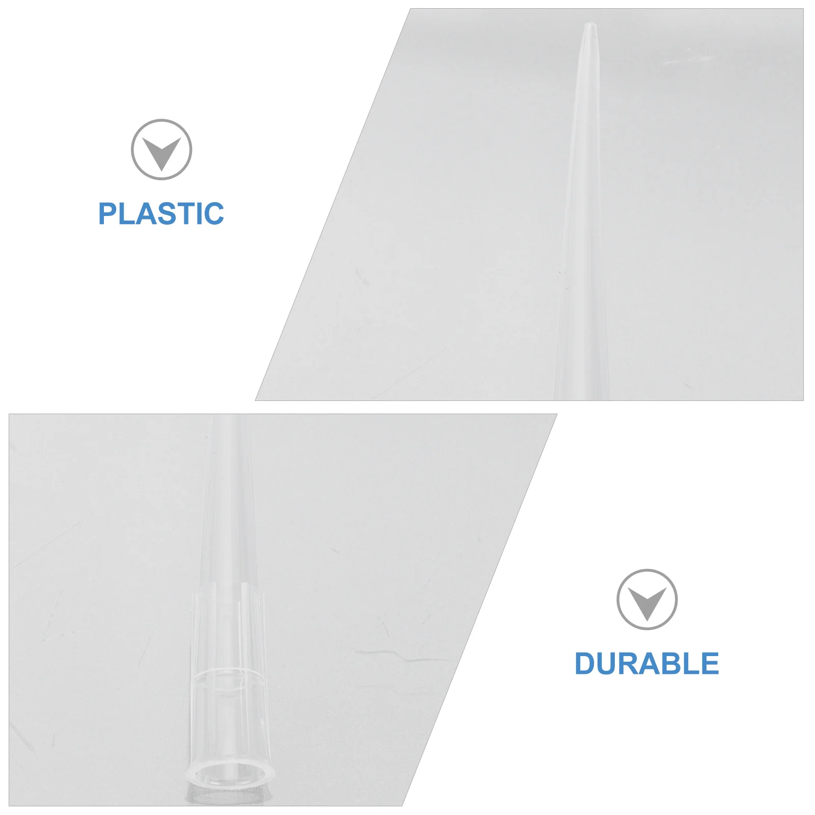 

100Pcs Flower Mud Tube Fixator Plastic Stem Holder for Florist DIY Flower Arrangement Tools Stable Floral Stem Tube Holder