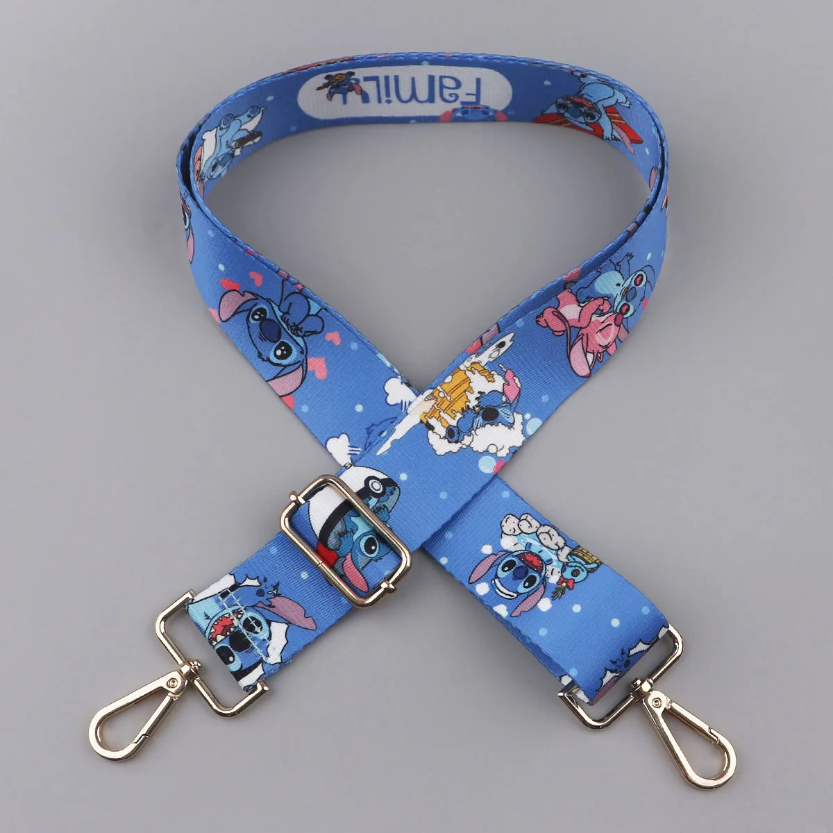 Cute Stitch Bag Strap Woman Colored Straps for Crossbody Messenger Shoulder Bag Accessories Cartoon Adjustable Belts Straps