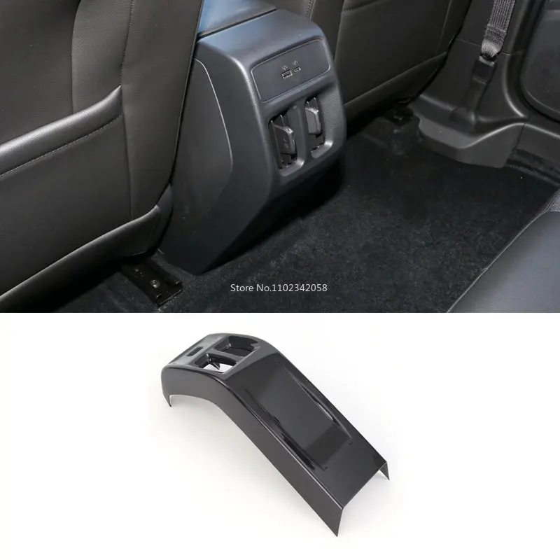 For Chevrolet Trax 2024+interior  Accessories ABS blackCar Air Condition Outlet Console Gear Shift Head Window Lift Trim Panel