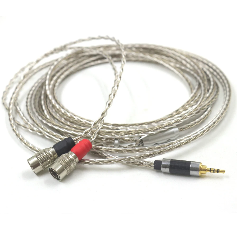 152 Core 7N Audio Cable Headphone Upgrade Cable For Dan Clark Audio Mr Speakers Ether Alpha Dog Prime