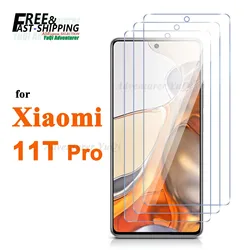 Screen Protector For Xiaomi 11T Pro Tempered Glass  9H HD High Aluminum Clear Transparent Case Friendly
