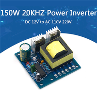 AT29-2X 150W Car DC 12V To AC 110V 220V 20KHZ Power Inverter Charger Converter Boost Board High Frequency Square Wave