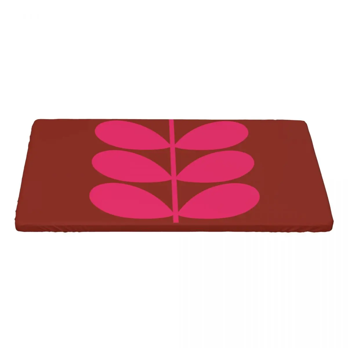 Custom Rectangular Oilproof Solid Stem Cerise Bold Fuchsia Table Cover Orla Kiely Table Cloth 4FT Tablecloth for Picnic