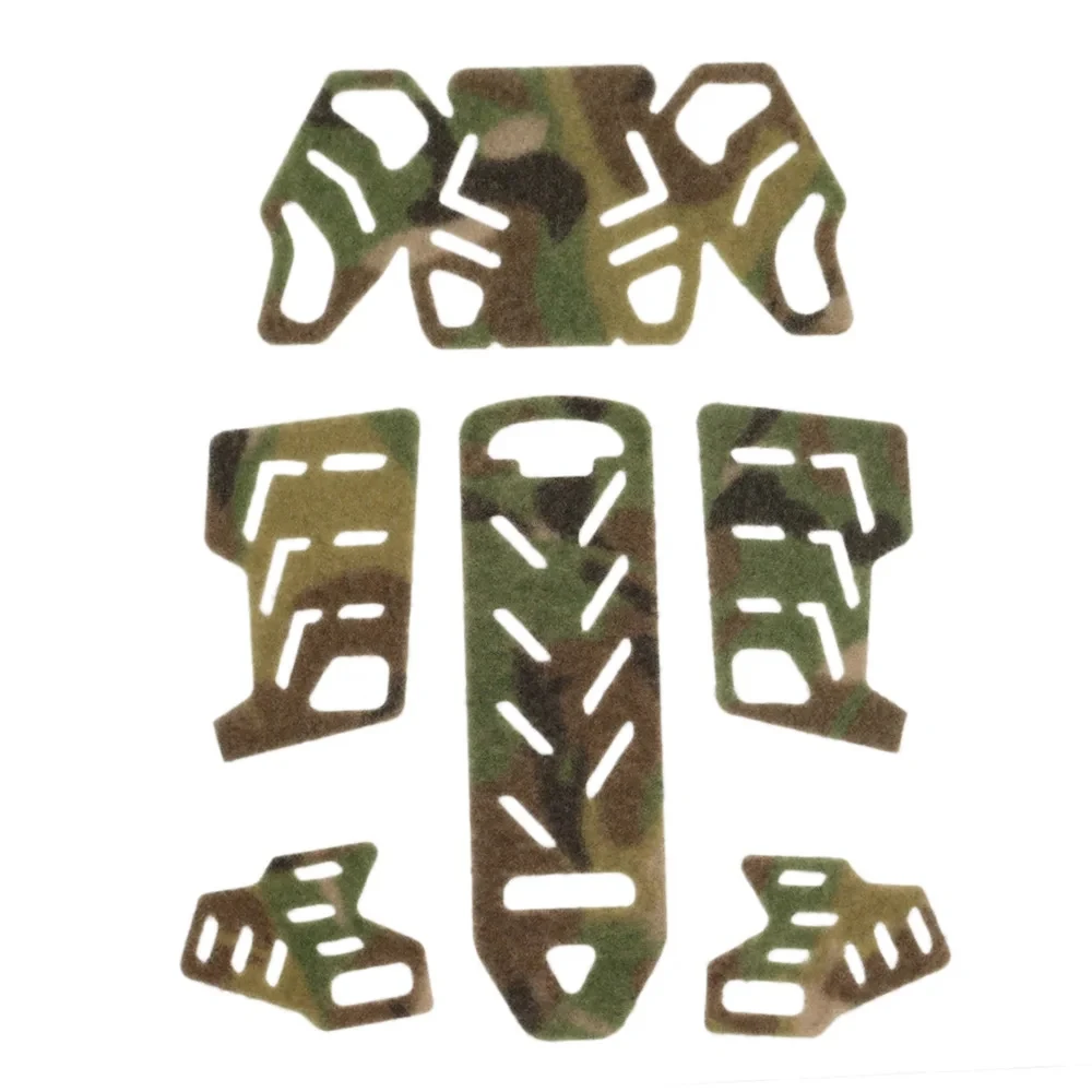 6 teile/satz Taktische WENDY Helm Magie Aufkleber Helm Patches Haken Schleife Verschluss Klebrige Wendy Helm Zubehör