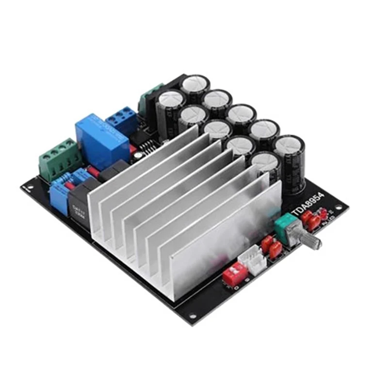 

Dual Channel Stereo High Power Digital Audio Power Amplifier Board TDA8954 Amplifiers 210W+210W Amplificador DIY