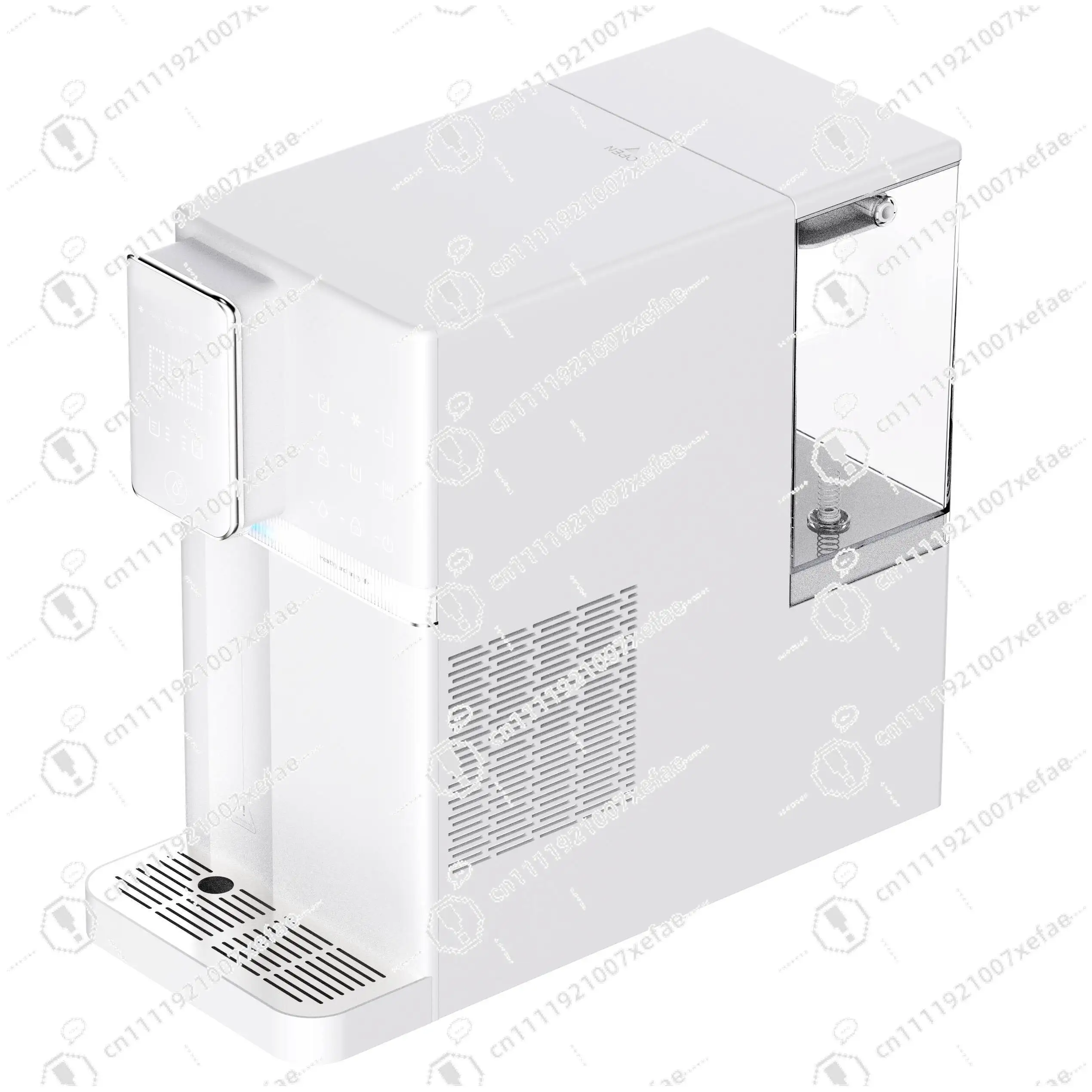 All-in-one water purifier, smart touch, multi-functional hot and cold sparkling water