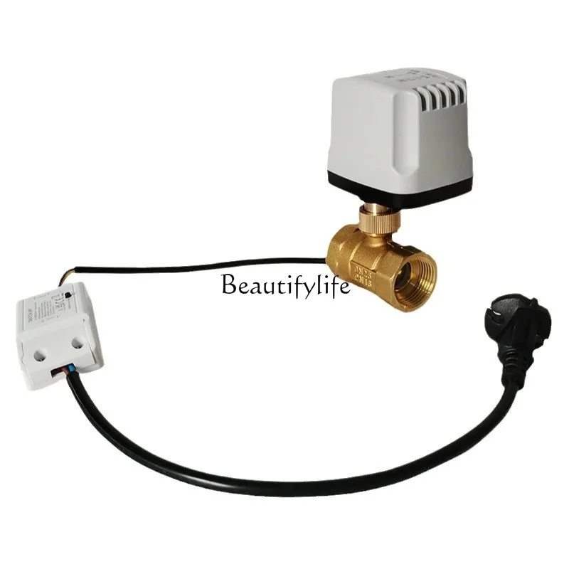 Electric two-way ball valve WiFi smart switch 220v normally closed