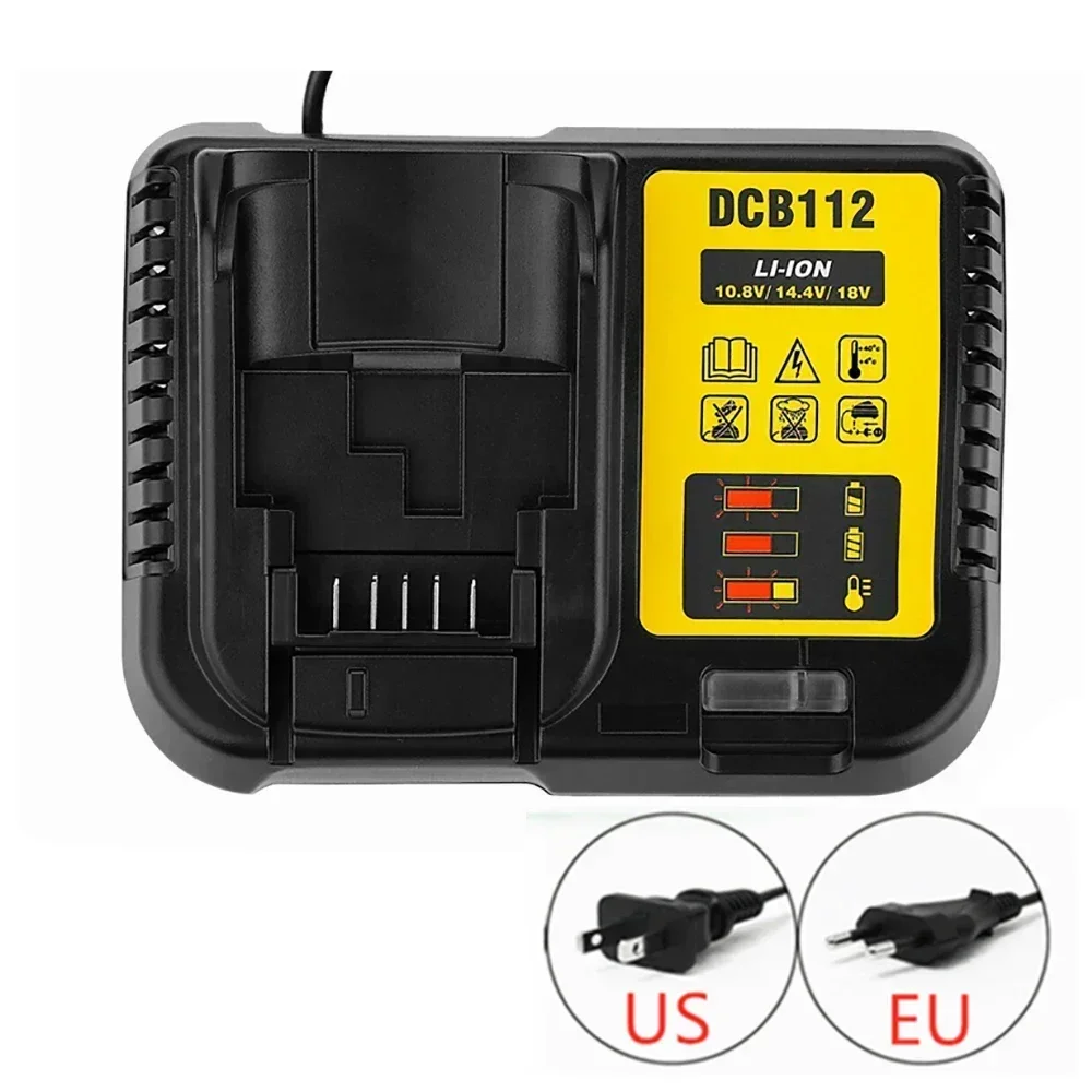 Genuine 18V/20 Volt MAX 6.0Ah 8.0Ah DCB200 Replacement Li-ion Battery for DeWalt DCB205 DCB201 DCB203 Power Tool Batteries